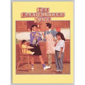 Vintage 1991 The Babysitters Club Postcard Jessi's Baby-sitter 36 Scholastic